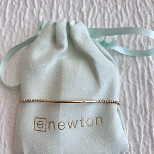 Enewton Gold Bliss Bar 2mm Beaded Bracelet